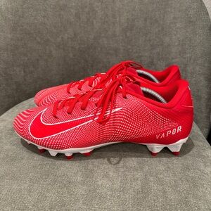 Nike Vapor Edge Team Football Cleats CZ2606-600 University Red Men’s Size 11